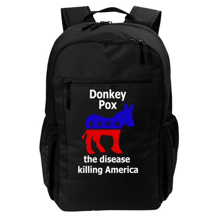 Donkey Pox The Disease Killing America Anti Liberal Backpack