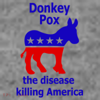 Donkey Pox The Disease Killing America Anti Liberal Tank Top