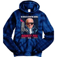 Donkey Pox The Disease Destroying America Funny Biden Meme Tie Dye Hoodie