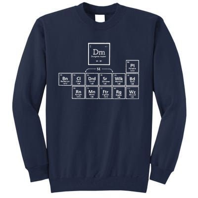 Dnd Periodic Table Tall Sweatshirt