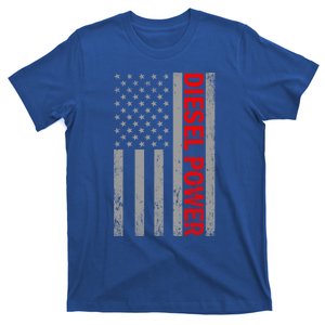 Diesel Power Usa Flag Truck Turbo Brothers Mechanic Gift T-Shirt