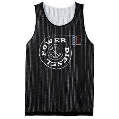 Diesel Power Usa Flag Turbo Turbocharger Mesh Reversible Basketball Jersey Tank