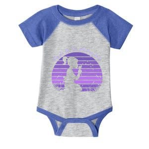 Dandelion Purple Up For Military Month Army Cute Gift Infant Baby Jersey Bodysuit