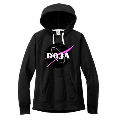 Doja Pink Universe Nasa Women's Fleece Hoodie