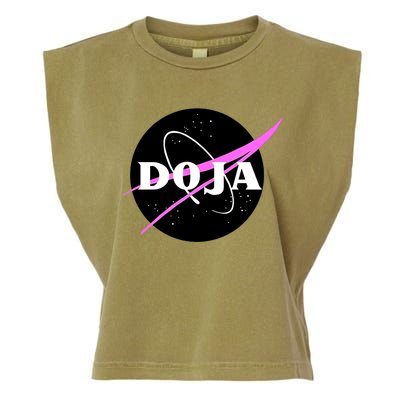 Doja Pink Universe Nasa Garment-Dyed Women's Muscle Tee