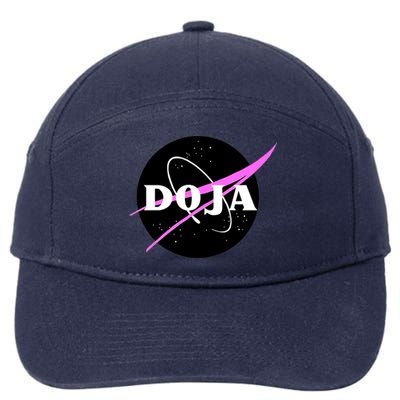 Doja Pink Universe Nasa 7-Panel Snapback Hat