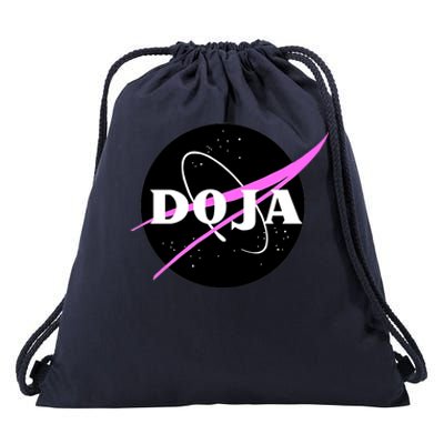 Doja Pink Universe Nasa Drawstring Bag