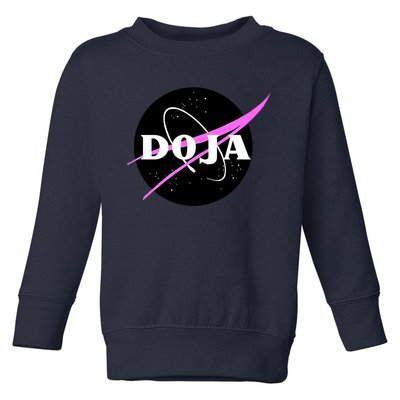 Doja Pink Universe Nasa Toddler Sweatshirt