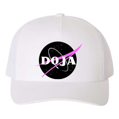 Doja Pink Universe Nasa Yupoong Adult 5-Panel Trucker Hat