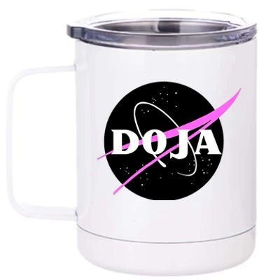 Doja Pink Universe Nasa 12 oz Stainless Steel Tumbler Cup