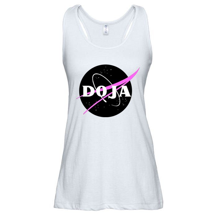 Doja Pink Universe Nasa Ladies Essential Flowy Tank