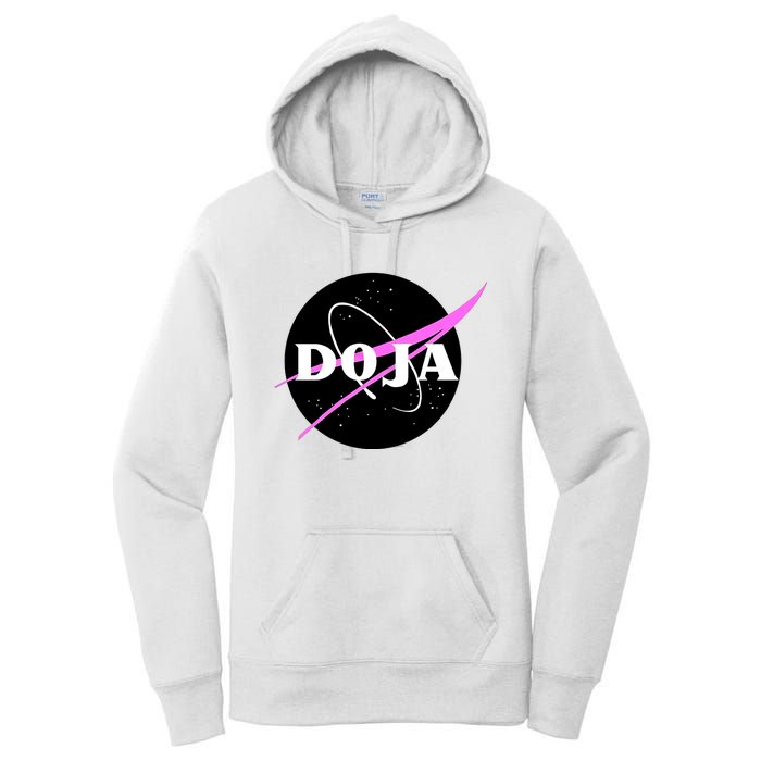 Doja Pink Universe Nasa Women's Pullover Hoodie