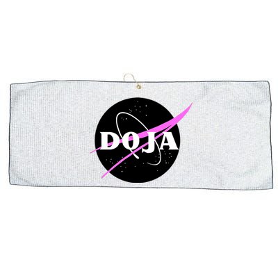 Doja Pink Universe Nasa Large Microfiber Waffle Golf Towel