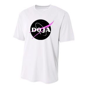 Doja Pink Universe Nasa Youth Performance Sprint T-Shirt