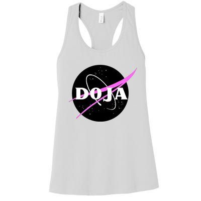 Doja Pink Universe Nasa Women's Racerback Tank