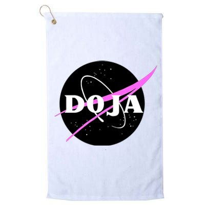 Doja Pink Universe Nasa Platinum Collection Golf Towel