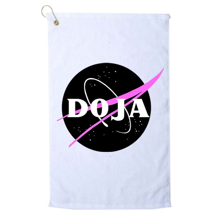 Doja Pink Universe Nasa Platinum Collection Golf Towel