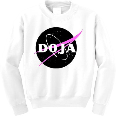 Doja Pink Universe Nasa Kids Sweatshirt