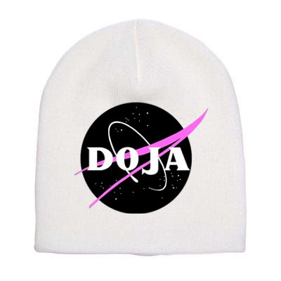 Doja Pink Universe Nasa Short Acrylic Beanie