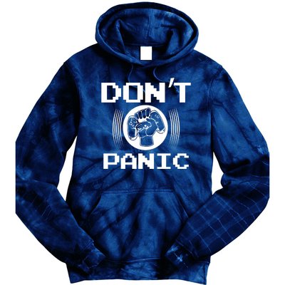 Don't Panic Video Gamer Tie Dye Hoodie