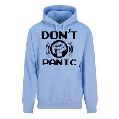 Don't Panic Video Gamer Unisex Surf Hoodie