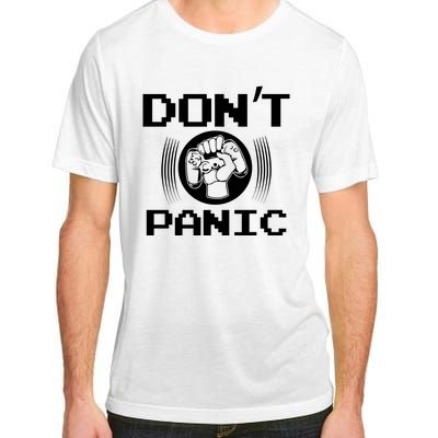 Don't Panic Video Gamer Adult ChromaSoft Performance T-Shirt