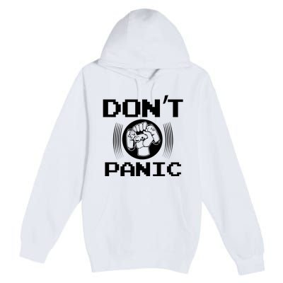 Don't Panic Video Gamer Premium Pullover Hoodie