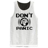 Don't Panic Video Gamer Mesh Reversible Basketball Jersey Tank