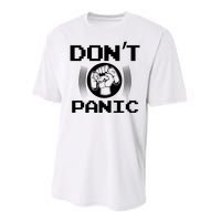 Don't Panic Video Gamer Performance Sprint T-Shirt