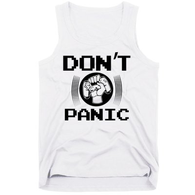 Don't Panic Video Gamer Tank Top