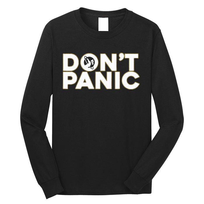 DonT Panic Vintage Distressed Awsome Long Sleeve Shirt