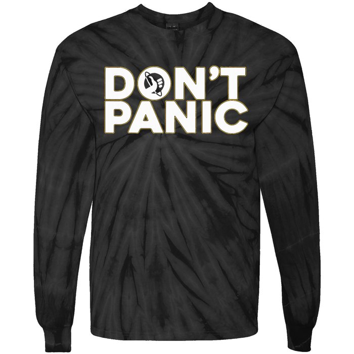 DonT Panic Vintage Distressed Awsome Tie-Dye Long Sleeve Shirt