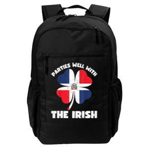 Dominican Parties Well The Irish, Dominican St Patricks Day Daily Commute Backpack