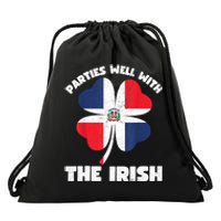 Dominican Parties Well The Irish, Dominican St Patricks Day Drawstring Bag