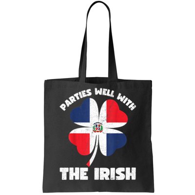 Dominican Parties Well The Irish, Dominican St Patricks Day Tote Bag