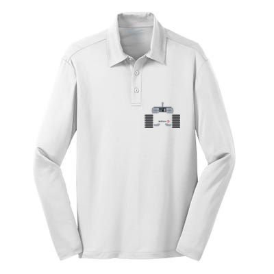 D.I.S.N.E.Y P.I.X.A.R Wall E Halloween Costume Silk Touch Performance Long Sleeve Polo