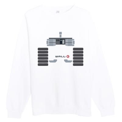 D.I.S.N.E.Y P.I.X.A.R Wall E Halloween Costume Premium Crewneck Sweatshirt