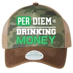 Drinking Pipeliner Welder Office Per Diem Worker Beer Funny Legacy Tie Dye Trucker Hat