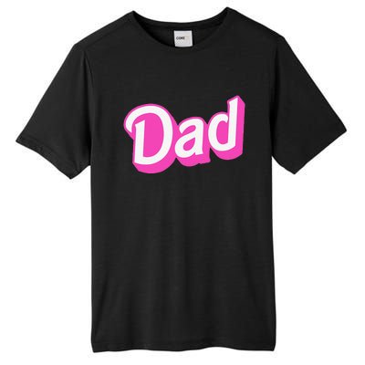 Dad Pin.K & White Overlapping Font Halloween Tall Fusion ChromaSoft Performance T-Shirt