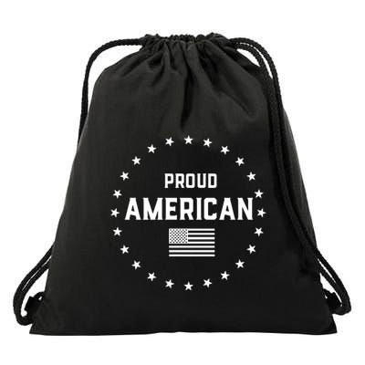 Danica Patrick Wearing Proud American Drawstring Bag