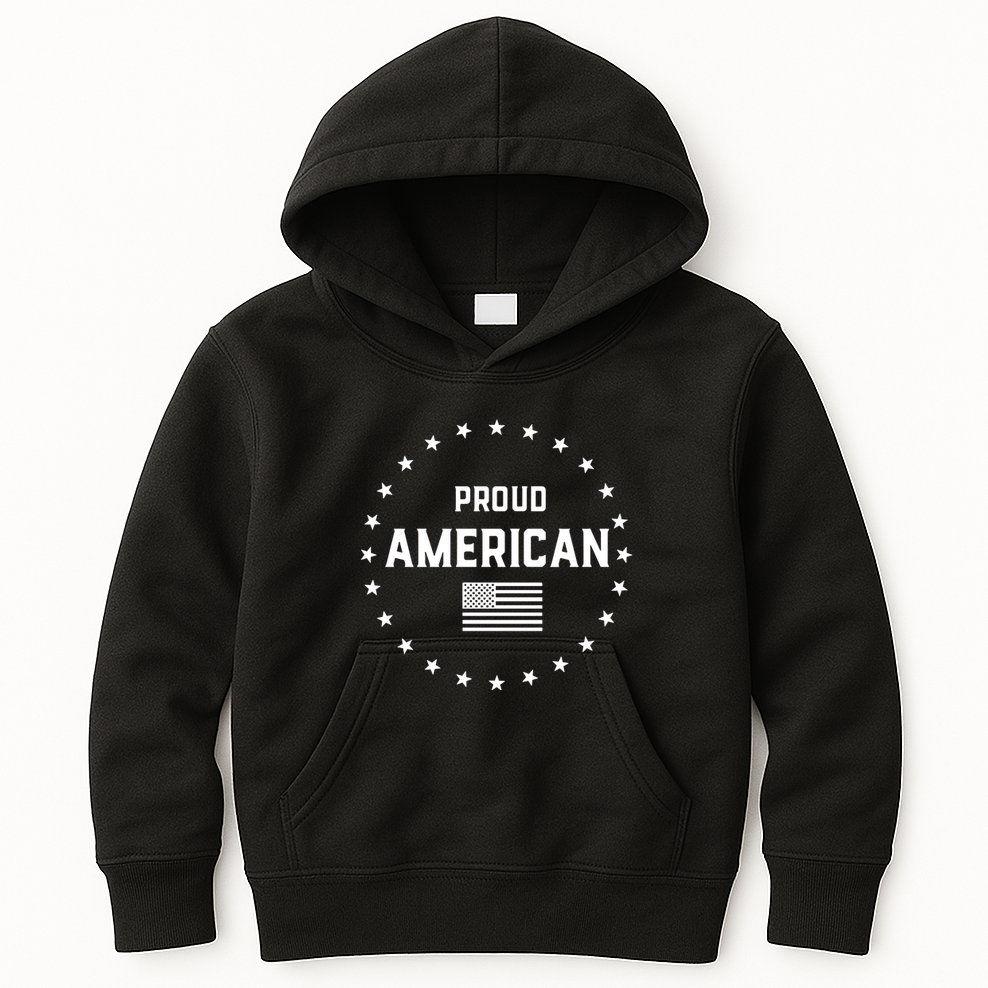 Danica Patrick Wearing Proud American Kids Hoodie