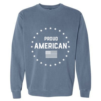 Danica Patrick Wearing Proud American Garment-Dyed Sweatshirt