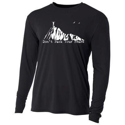 Don't Pack Your Fears Ultralight Hiking Backpacking Hiker Cooling Performance Long Sleeve Crew