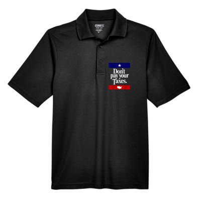 Dont Pay Your Taxes Pay Men's Origin Performance Piqué Polo