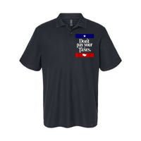 Dont Pay Your Taxes Pay Softstyle Adult Sport Polo