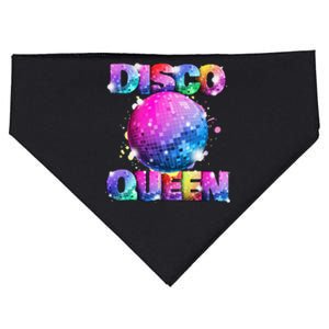 Disco Queen 70s Themed Dancing Seventies Ball Costume USA-Made Doggie Bandana