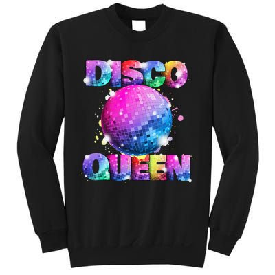 Disco Queen 70s Themed Dancing Seventies Ball Costume Sweatshirt