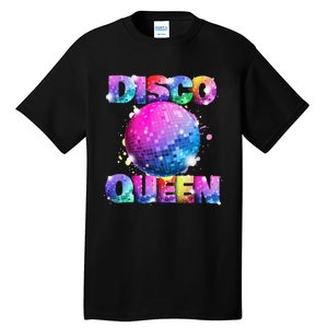 Disco Queen 70s Themed Dancing Seventies Ball Costume Tall T-Shirt