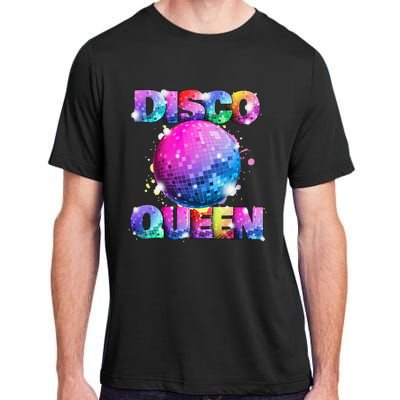 Disco Queen 70s Themed Dancing Seventies Ball Costume Adult ChromaSoft Performance T-Shirt