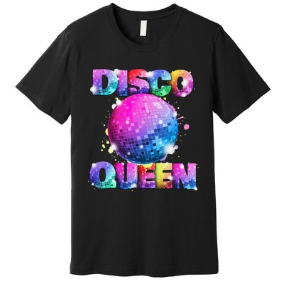 Disco Queen 70s Themed Dancing Seventies Ball Costume Premium T-Shirt